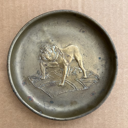 Rare vintage standing bulldog - rare,