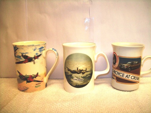Three mugs featuring ww2 - mugs,