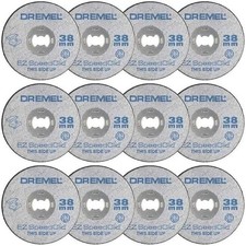 Dremel SC456B EZ SpeedClic Metal Cutting Wheel - 12 Pack, 38mm