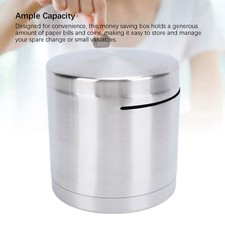 .Stainless Steel Piggy Bank