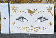 Gold Butterfly Boho Glitter