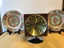 Rare Tokyo Tokei Square Pedestal Alarm Clock by Coral 1960-70 VGC Working 