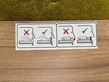 Pair of Hymer Light Oak Bed Foot / Head board Panels