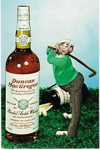 Advertising card sign duncan - card,