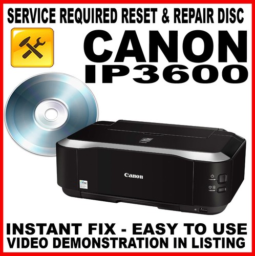 Canon pixma ip3600 fault - pixma,