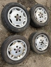 Jaguar X300 16” Alloy Wheels Tyres Xj40 5x120.7 Classic X308 Xj6 225/55/16