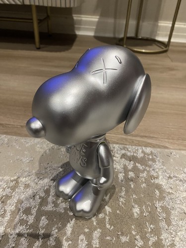 Kaws snoopy figure silver - kaws,