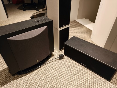 Subwoofer and ohm speakers - subwoofer,