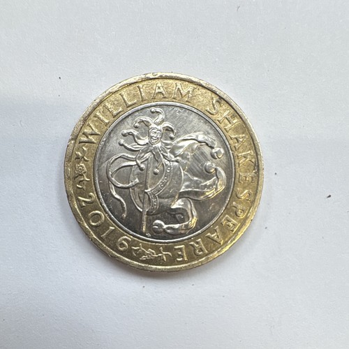 2016 two pounds coin - £2,