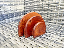 ART DECO BURR WALNUT ARCHED