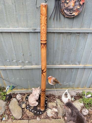 Vintage bamboo didgeridoo - bamboo,