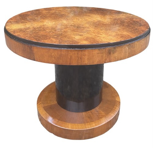 Art deco figured - walnut, coffee