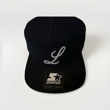 Starter Black Label Mens Snapback Cap Hat One Size black and navy blue