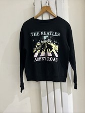 The Beatles / Abbey Road - Men’s Black Sweatshirt - Size Medium
