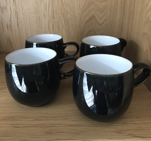 Denby black jet glossy curved - jet,
