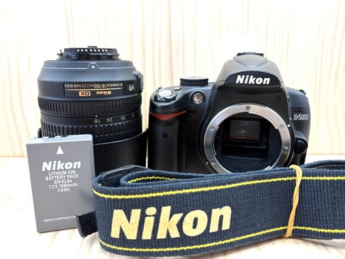 Nikon d5000 dslr camera - dslr, 12.3mp