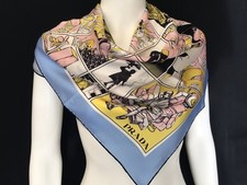 PRADA Silk Scarf New Authentic