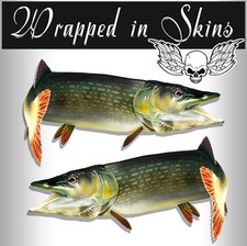 Fish Stickers Pike Decals