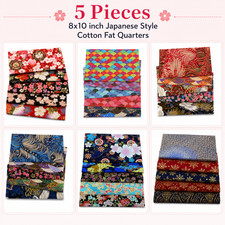 CraftsFabrics 5pcs Japanese