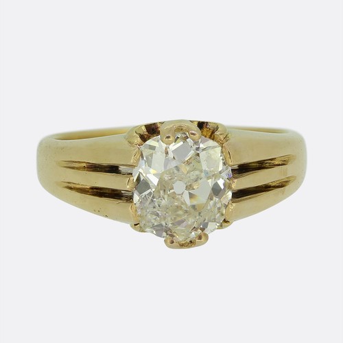 Edwardian carat old cut - 2.01,