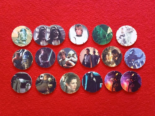 Star wars tazos from - wars,