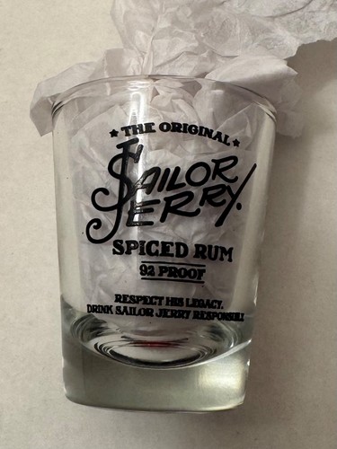 Sailor jerry shot glass - jerry,