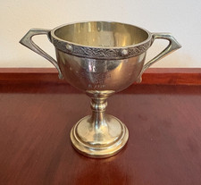 Vintage 1938 EPNS Trophy Cup with Celtic Border – U.B.C. 57 Club Runner Up