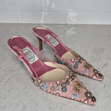 Emma Hope pink embroidered