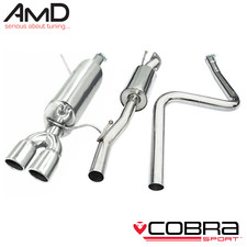 Cobra Fiesta MK7 Exhaust Zetec