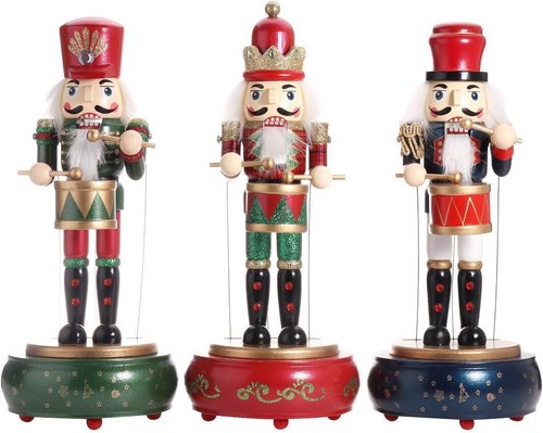 Wooden nutcracker music - wooden, box