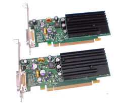 2x  NVIDIA QUADRO NVS285 WORKSTATION GRAPHICS CARDS (DMS-59 PORT)