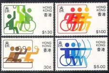 Hong Kong 1982 Disabled Sports/Basketball/Archery/Table Tennis 4v set (n40258)