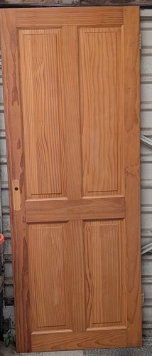 Solid pine interior door - solid, 30"