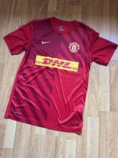 Man Utd football shirt Manchester United pre match Jersey 