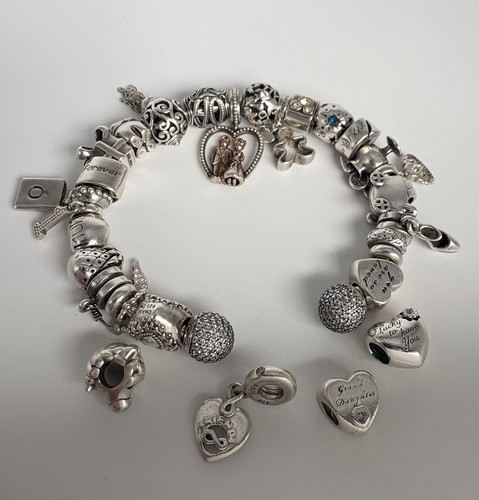 Genuine pandora charm bangle - pandora,