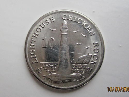 Isle man 10p coin - isle,