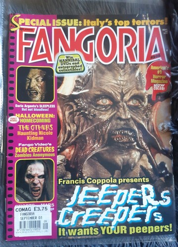 Fangoria horror film magazine - horror,