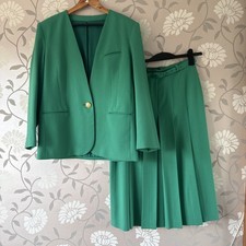 Dorene Vintage Green Suit Size