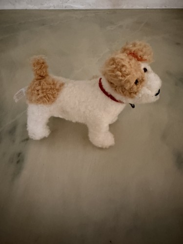 Vintage plush terrier - plush, dog