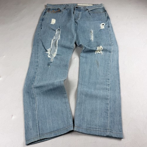 Mens distressed straight leg - straight,
