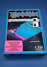 Zaxxon Sega Mattel Intellivision Master Component Sears CBS  Coleco Vision vgc.