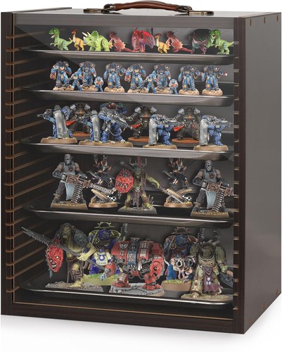 Minifigures display case 40k - display,