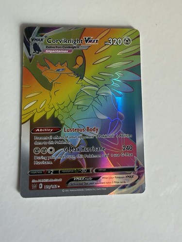 Pokemon cards corviknight vmax - cards,