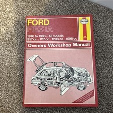 Haynes Manual Ford Fiesta MK1