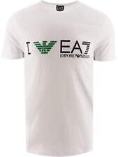 EA7 Mens White Short Sleeve T-Shirt