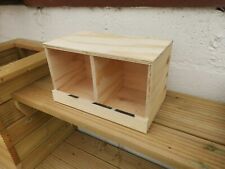 Wooden Pigeon Nesting Boxes, Various sizes available