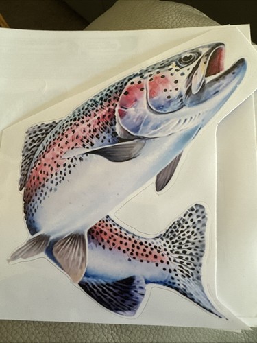 Trout high def sticker - high.,