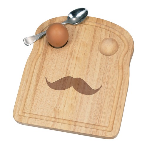 Handlebar moustache breakfast - moustache,