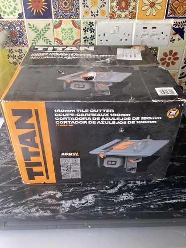 Titan 180mm tile cutter