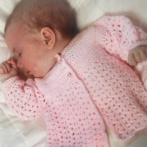 Baby crochet pattern - pattern, dk